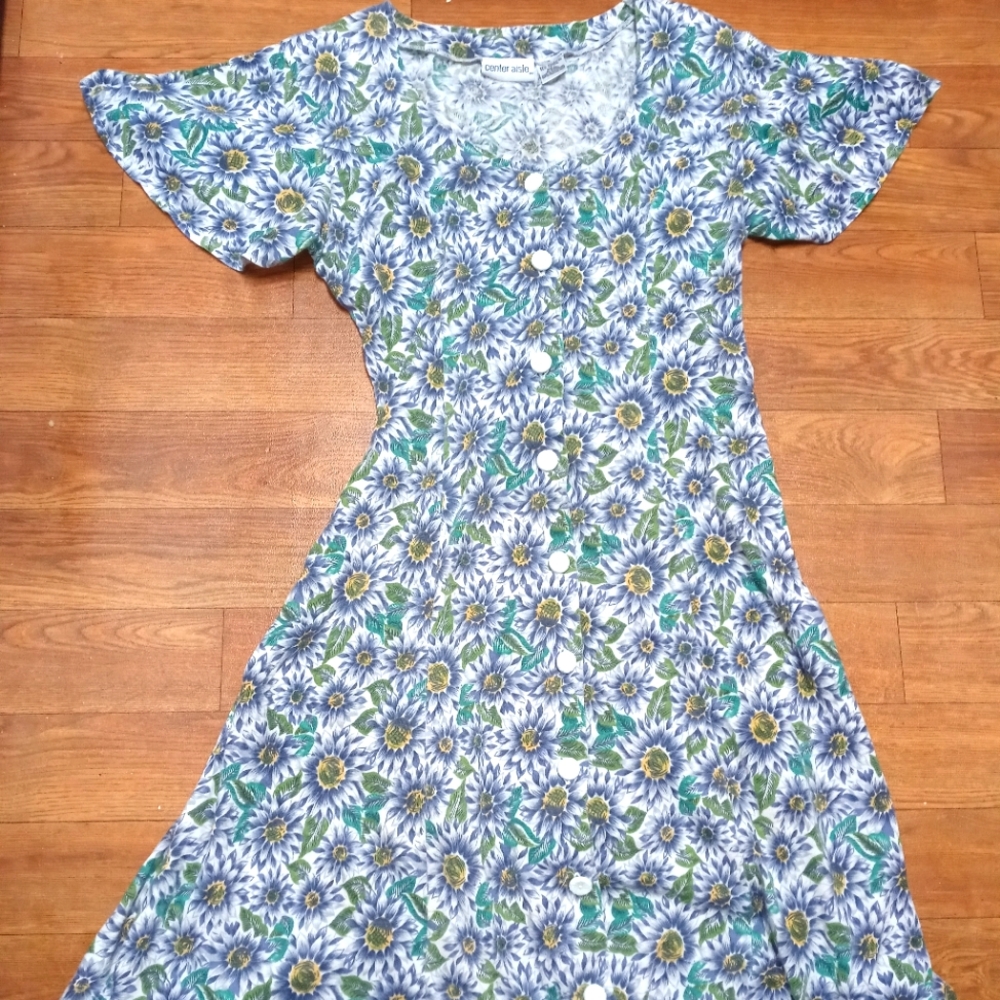 Center Aisle Lg Women Floral Dress